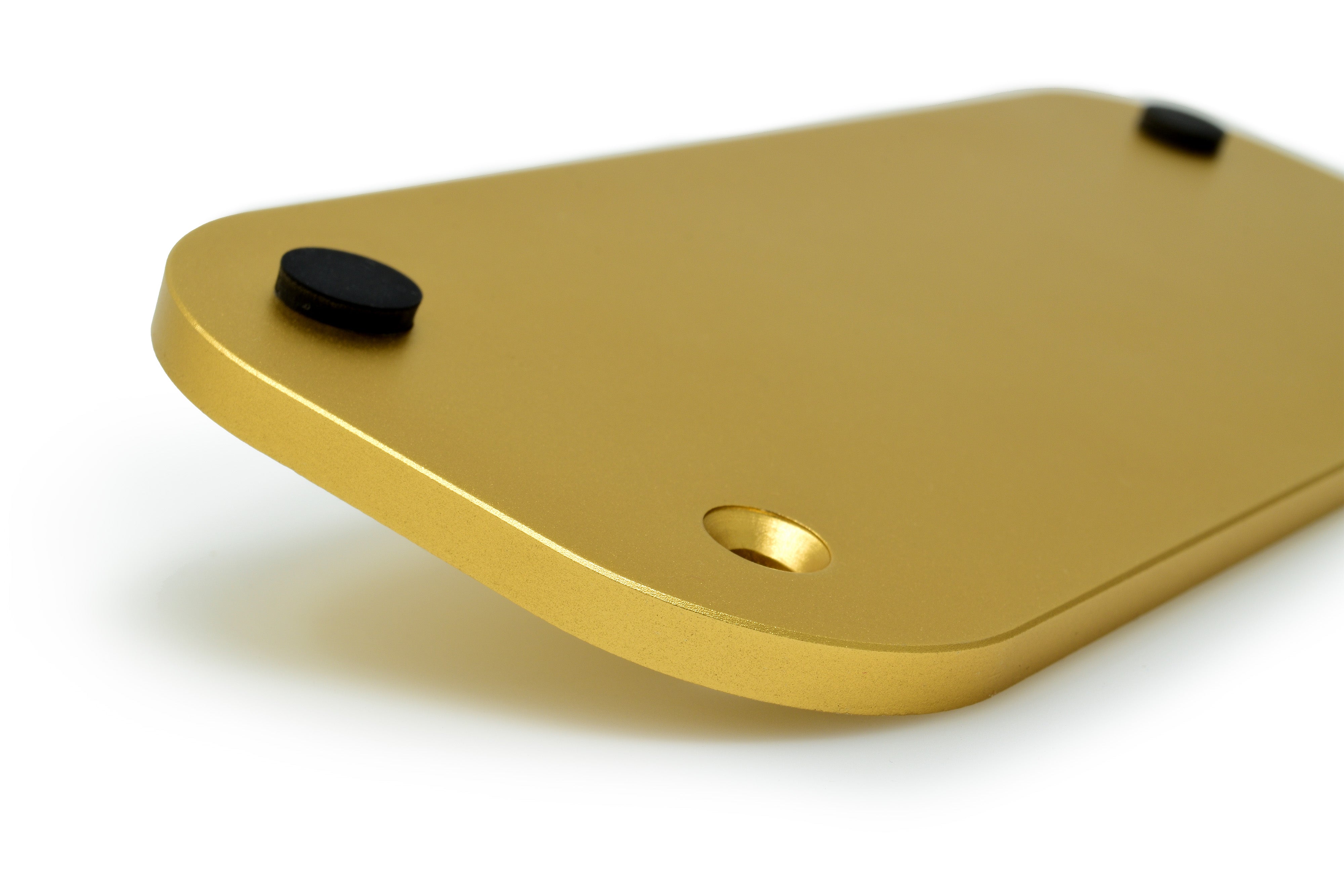 Close up of weighted metal base