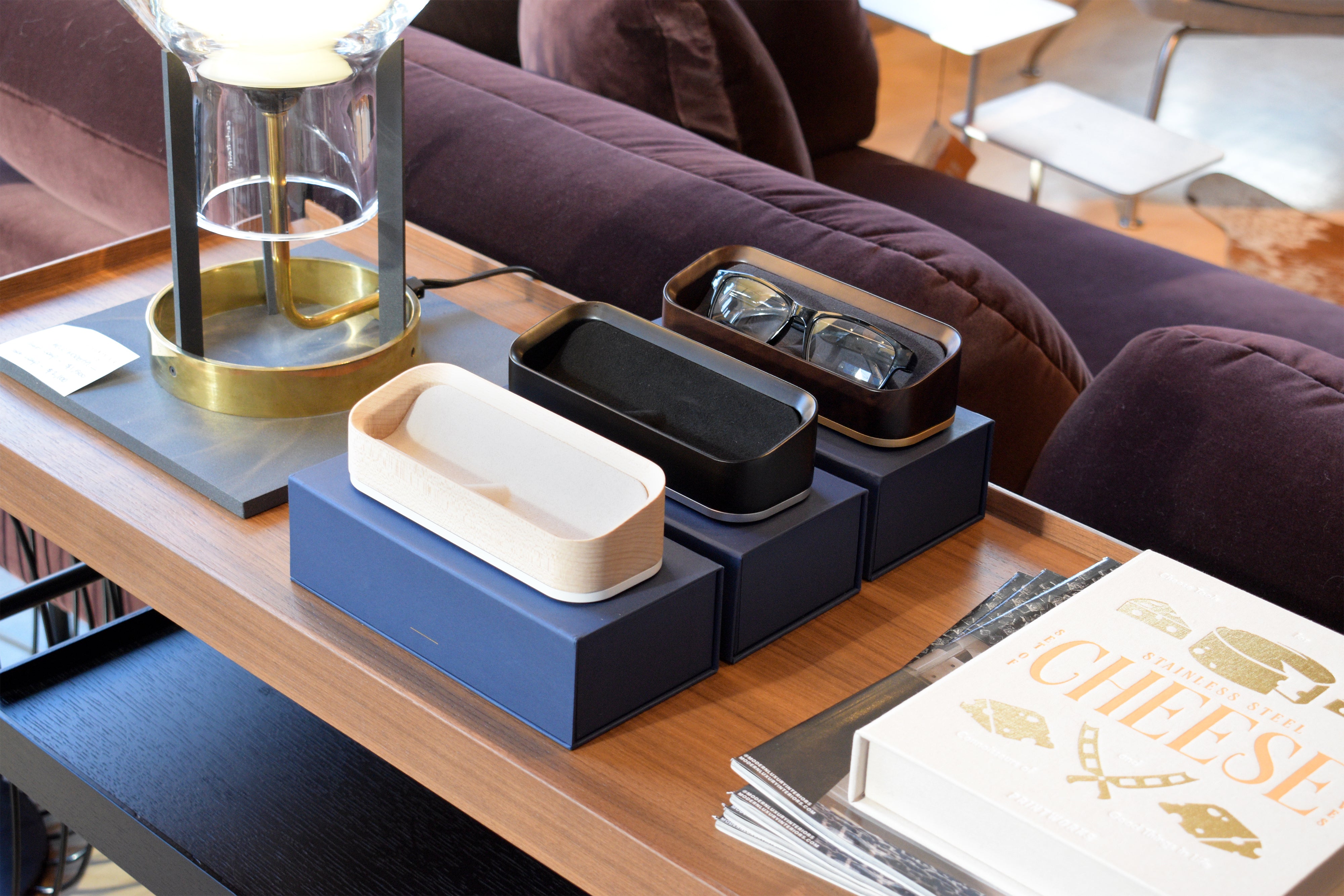 Photo of valets in storefront window